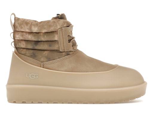 UGG Classic Mini Lace WEA Smokescreen Boot - Mustard Seed product image 1, provided for visual reference and product detail