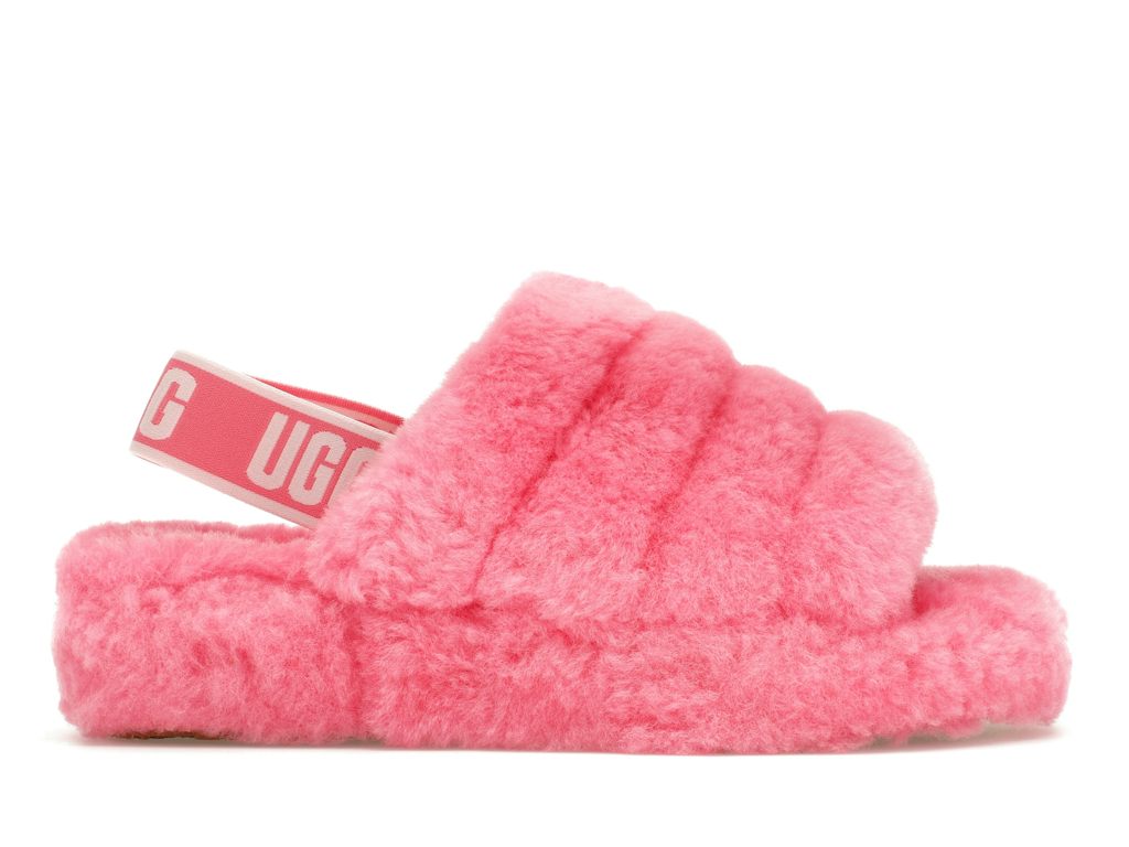 UGG Fluff Yeah Slide - Pink Rose (Women) product image 1, provided for visual reference and product detail review
