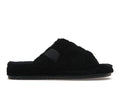 UGG Fluff You Slide Black product image 1, provided for visual reference and product detail review