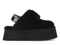 UGG Funkette Slipper Black product image 1, provided for visual reference and product detail review