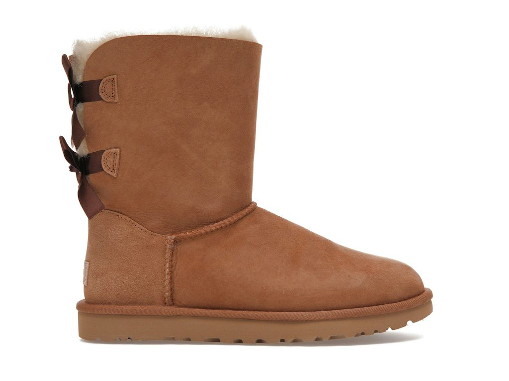UGG Bailey Bow II Boot - Chestnut (Women) product image 1, provided for visual reference and product detail review