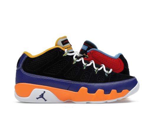 Air Jordan 9 Retro Low What The Kilroy product image 1, provided for visual reference and product detail review