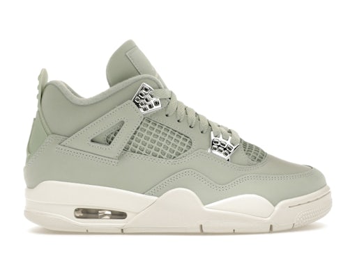 Air Jordan 4 Retro Seafoam Sail (Women) product image 1, provided for visual reference and product detail review