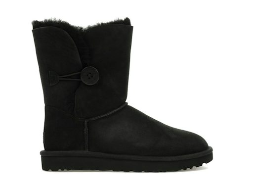 UGG Bailey Button II - Black (Women) product image 1, provided for visual reference and product detail review