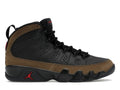 Air Jordan 9 Retro Olive (2024) product image 1, provided for visual reference and product detail review
