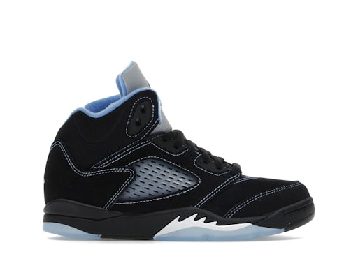 Air Jordan 5 Retro Black University Blue (2026) (PS) product image 1, provided for visual reference and product detail review