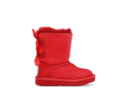 UGG Bailey Bow II Boot - Samba Red (Toddler) product image 1, provided for visual reference and product detail review