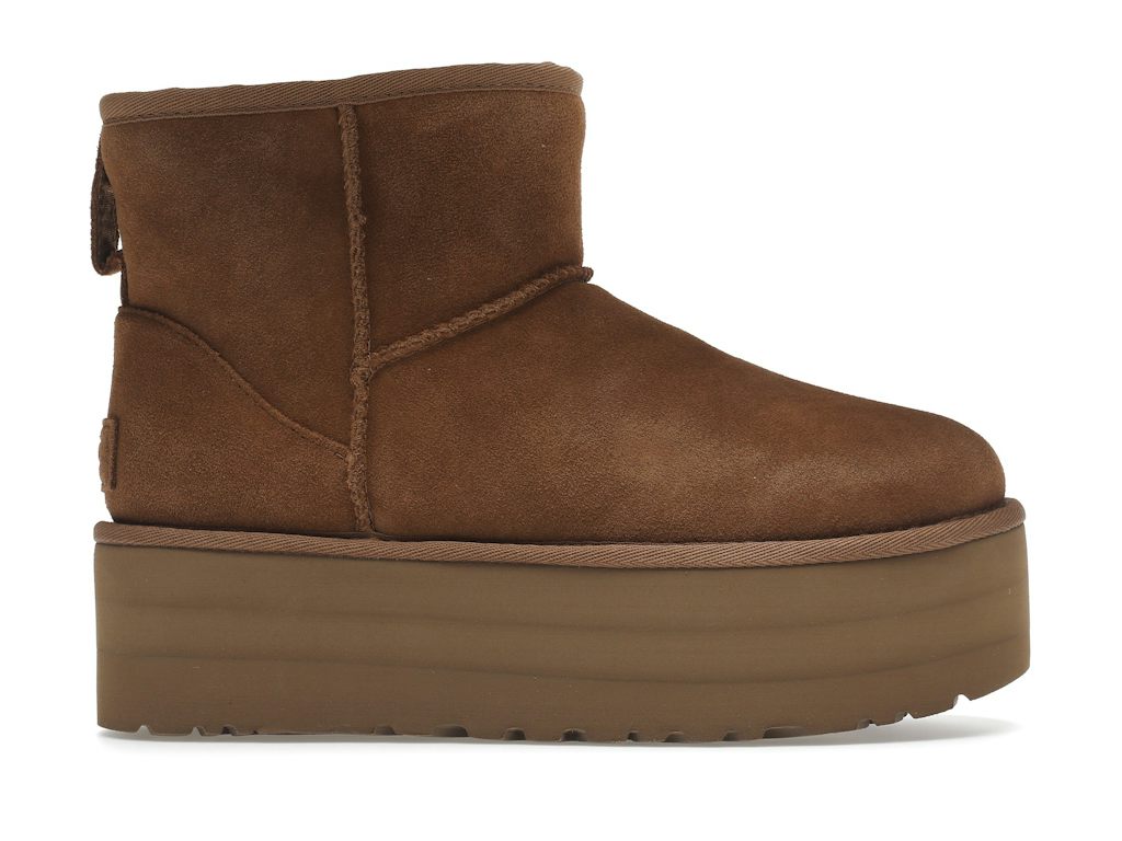 UGG Classic Mini Platform Boot - Chestnut (Women) product image 1, provided for visual reference and product detail review