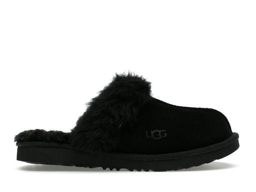 UGG Cozy II Slipper - Black (Kids) product image 1, provided for visual reference and product detail review