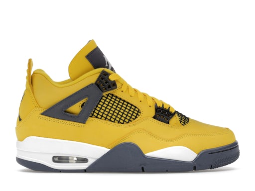 Air Jordan 4 Retro Lightning (2021) product image 1, provided for visual reference and product detail review