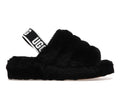UGG Fluff Yeah Slide Black (Women) product image 1, provided for visual reference and product detail review