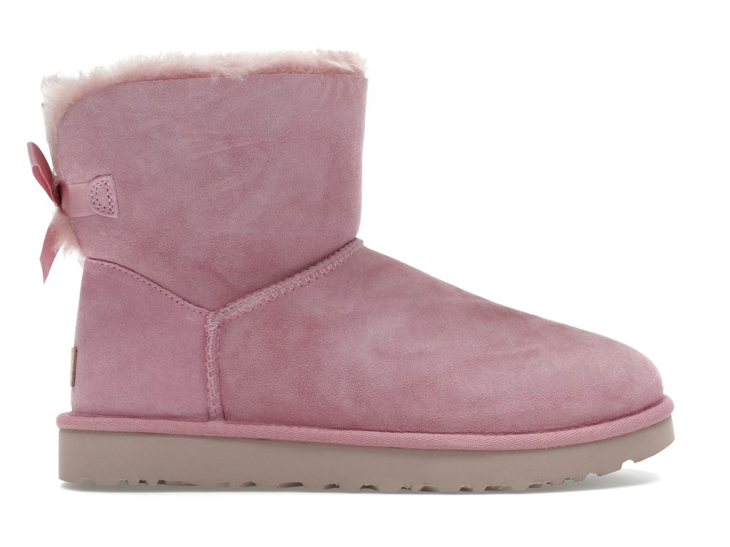 UGG Mini Bailey Bow II - Dusty Orchid (Women) product image 1, provided for visual reference and product detail review