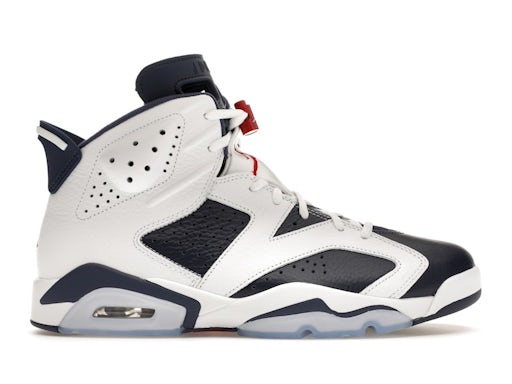 Air Jordan 6 Retro Olympic (2024) product image 1, provided for visual reference and product detail review