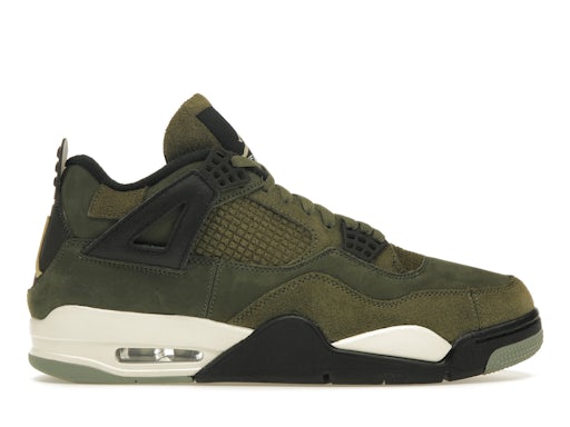 Air Jordan 4 Retro SE Craft Medium Olive product image 1, provided for visual reference and product detail review