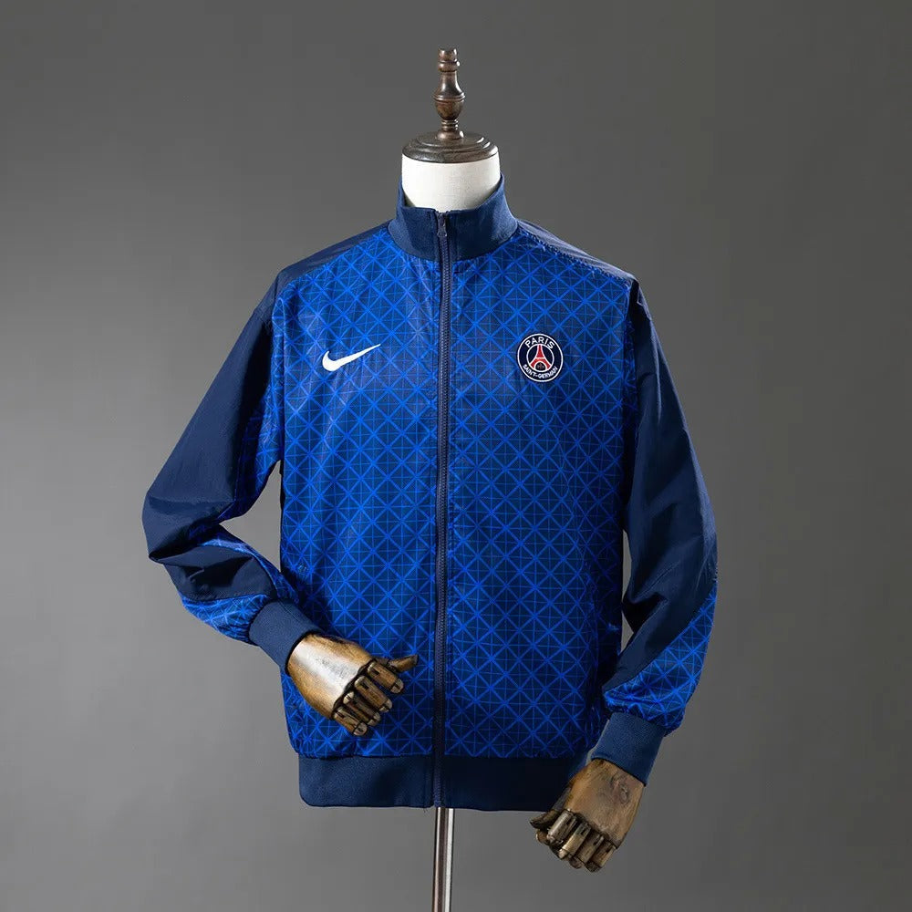 PSG Windbreaker 2025/26 Blue Football Kit product image 1