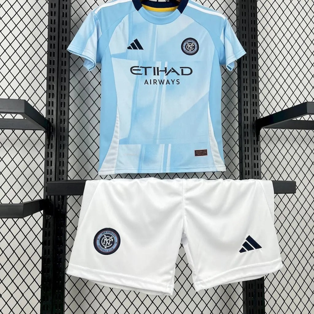 kids new york city jersey 25/26 home football kit soccer product image 3