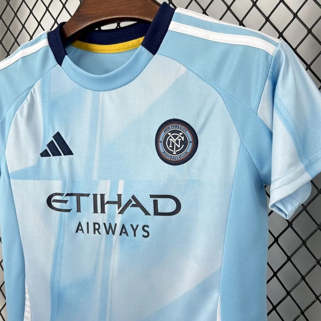 kids new york city jersey 25/26 home football kit soccer product image 4