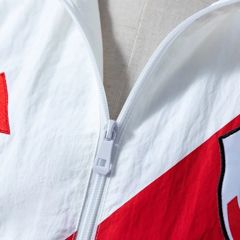 River Plate Windbreaker 2025/26 White Football Kit product image 6