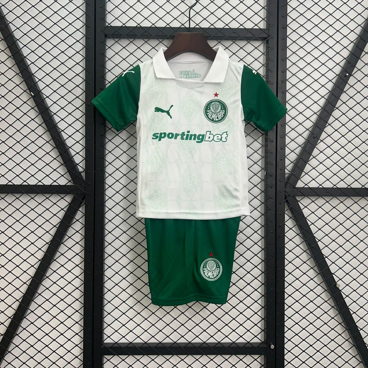kids palmeiras away jersey 25/26 football kit soccer product image 1