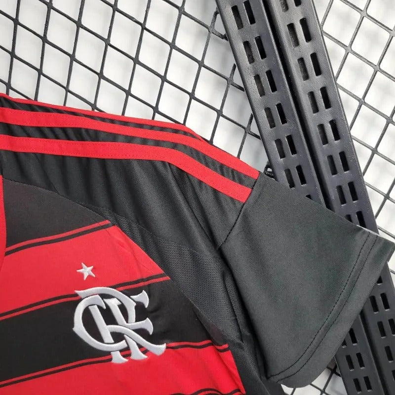 kids flamengo jersey 25/26 home football kit soccer product image 4