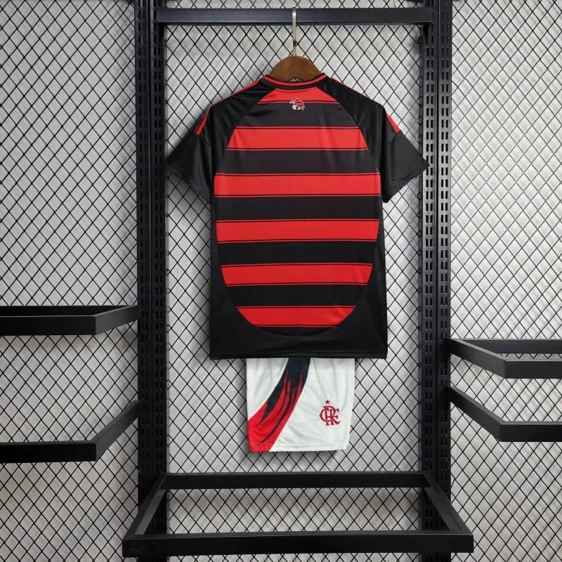 kids flamengo jersey 25/26 home football kit soccer product image 5
