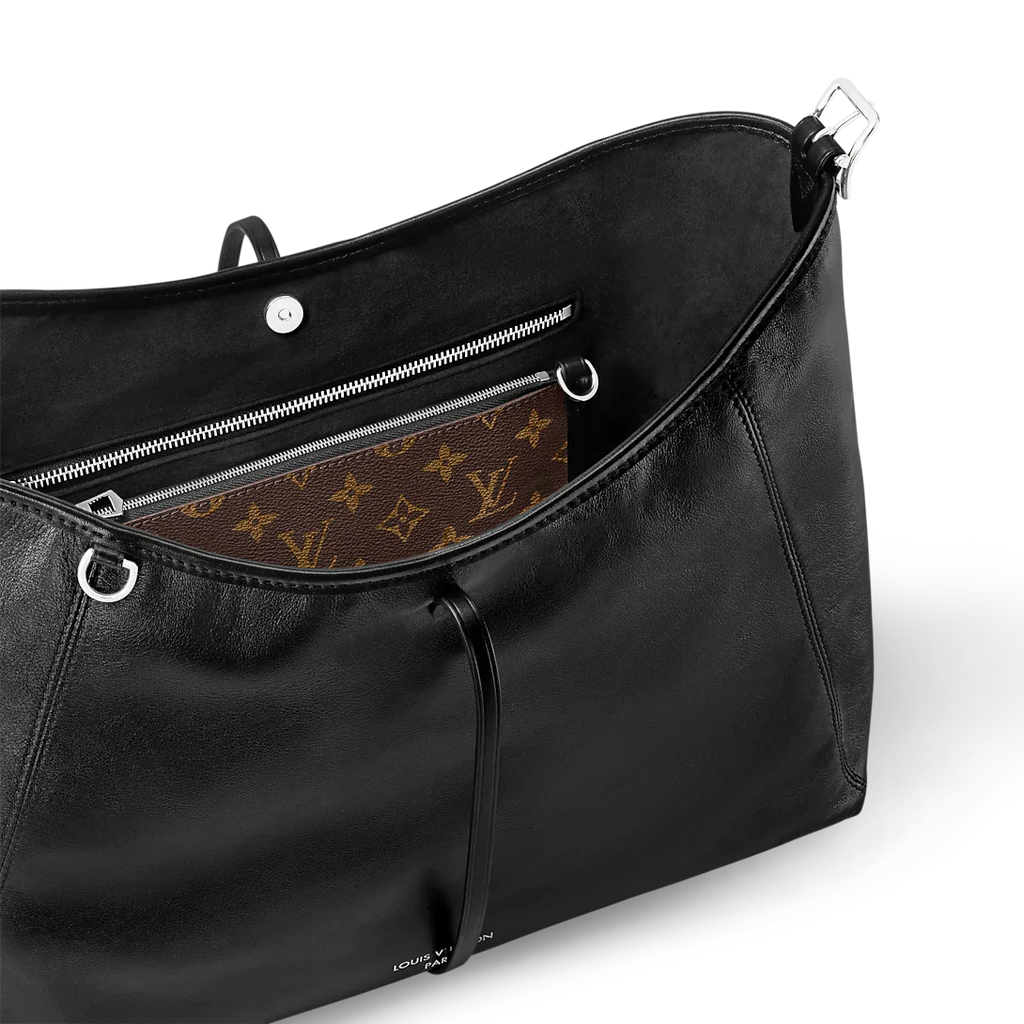 Louis Vuitton Carryall Vibe MM Black Handbag product image 5, provided for visual reference and product detail review