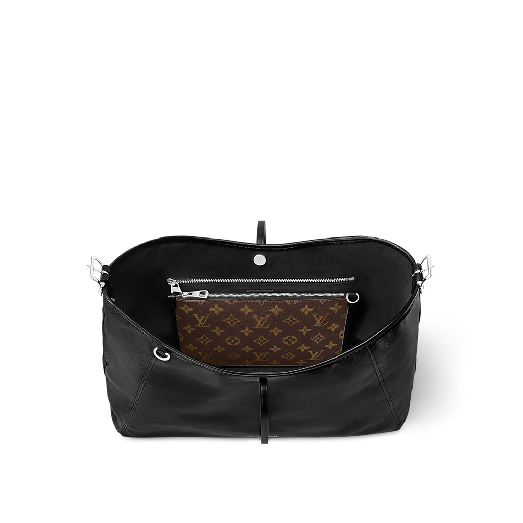 Louis Vuitton Carryall Vibe MM Black Handbag product image 4, provided for visual reference and product detail review