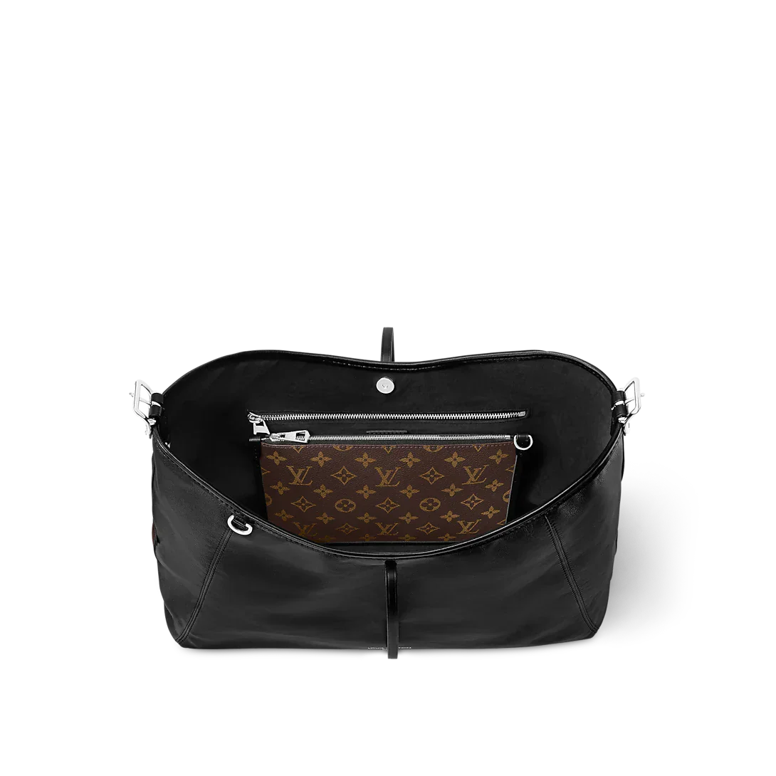 Louis Vuitton Carryall Vibe MM Black Handbag product image 4, provided for visual reference and product detail review