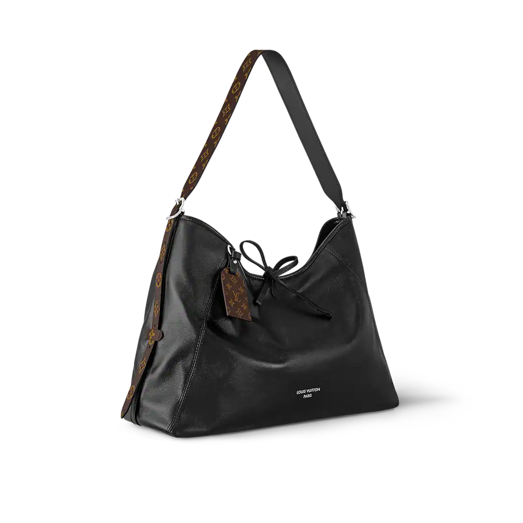 Louis Vuitton Carryall Vibe MM Black Handbag product image 1, provided for visual reference and product detail review