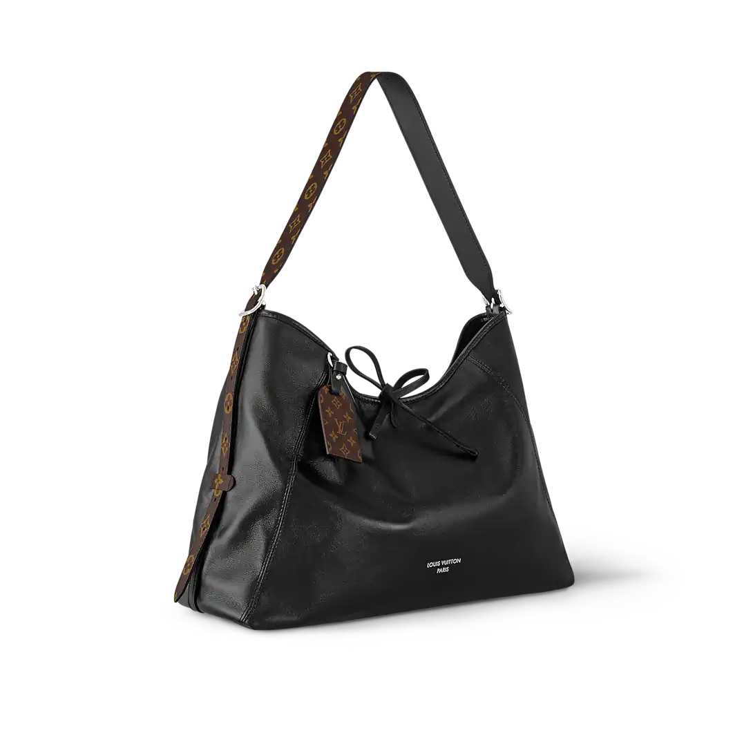 Louis Vuitton Carryall Vibe MM Black Handbag product image 1, provided for visual reference and product detail review