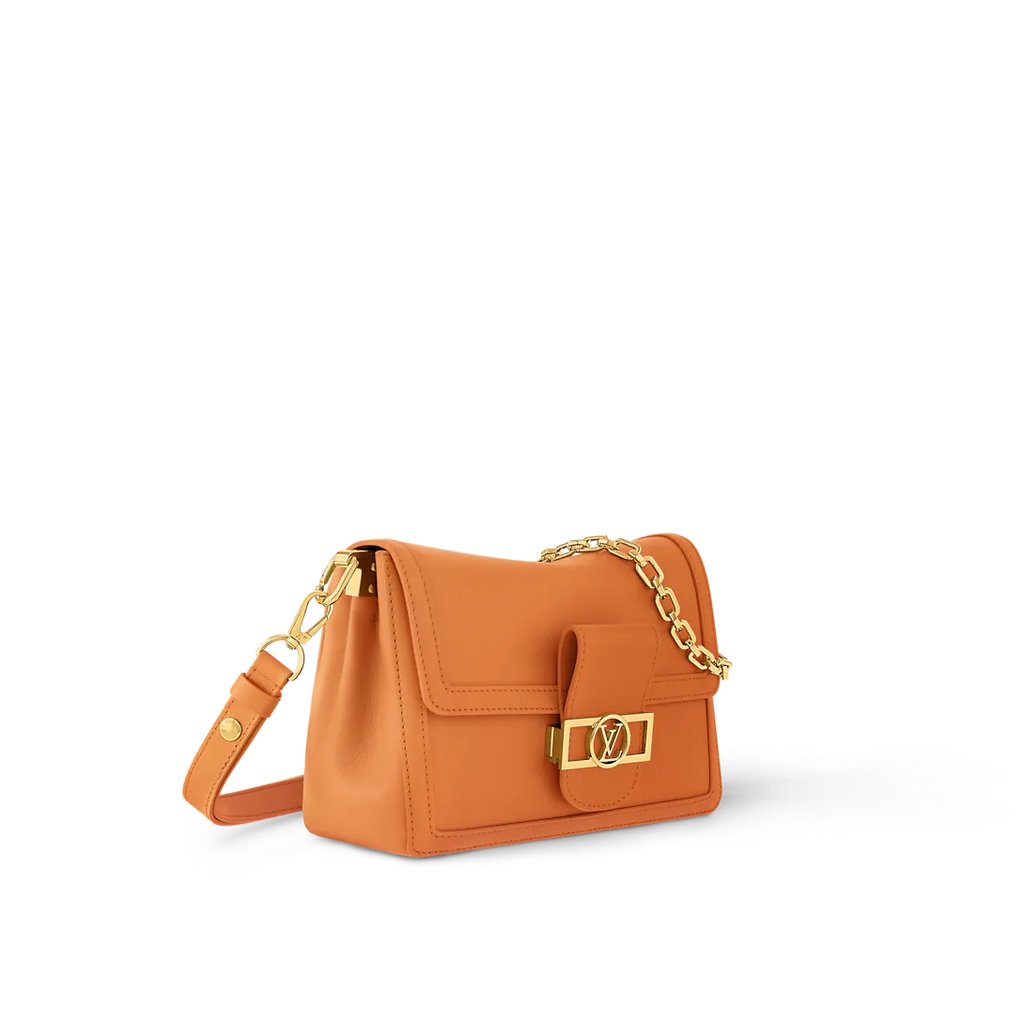 Louis Vuitton Dauphine Soft MM Apricot Handbag product image 1, provided for visual reference and product detail review