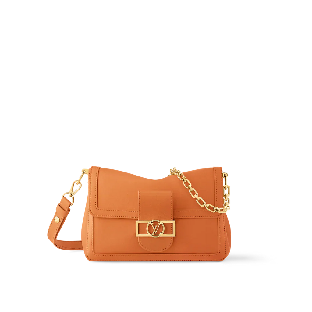 Louis Vuitton Dauphine Soft MM Apricot Handbag product image 2, provided for visual reference and product detail review