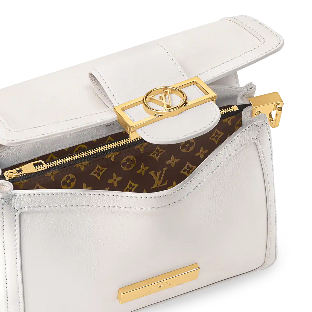 Louis Vuitton Dauphine Soft MM Handbag product image 4, provided for visual reference and product detail review