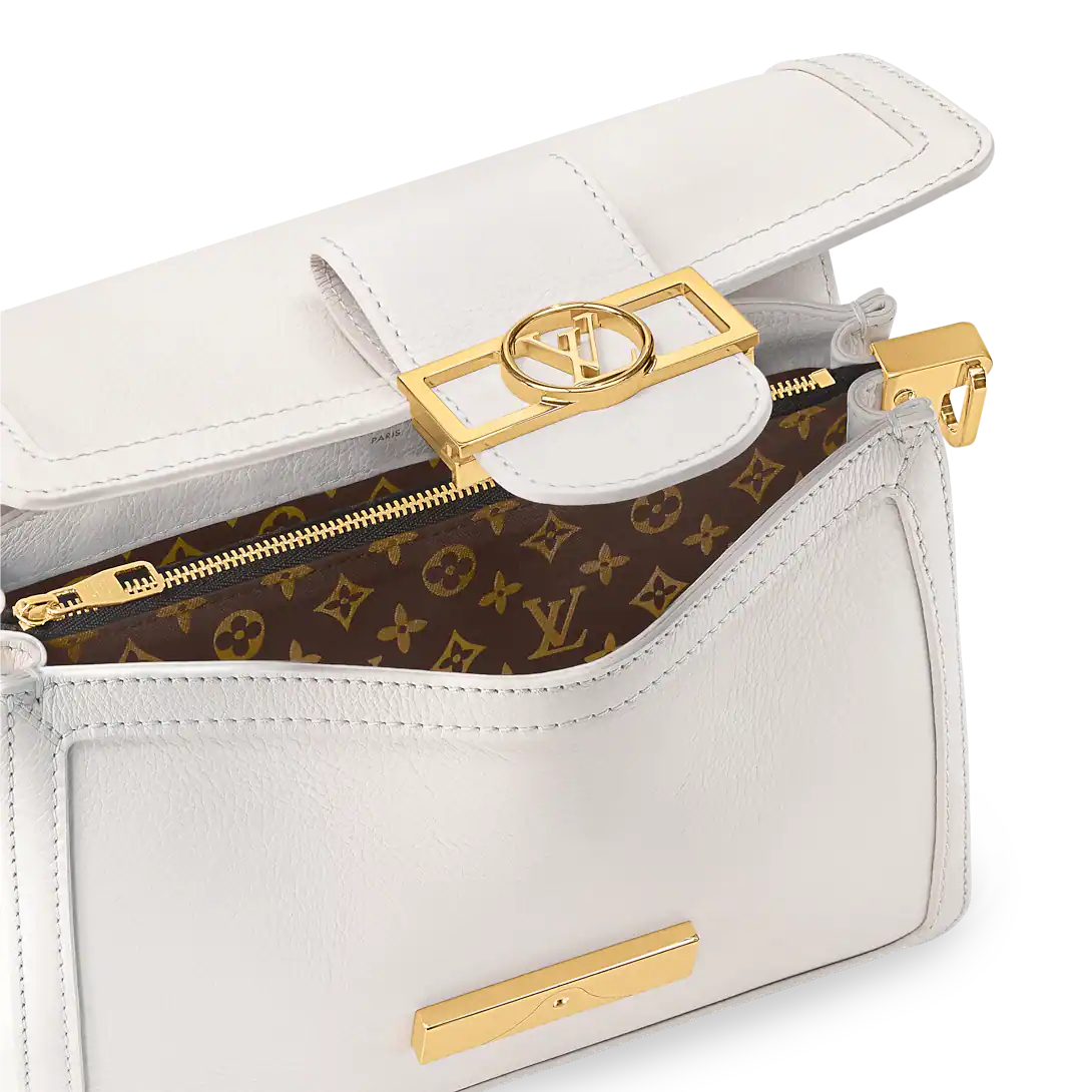 Louis Vuitton Dauphine Soft MM Handbag product image 4, provided for visual reference and product detail review