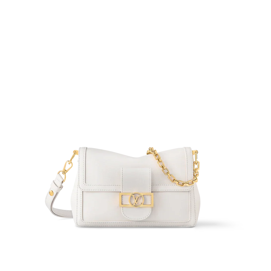 Louis Vuitton Dauphine Soft MM Handbag product image 2, provided for visual reference and product detail review