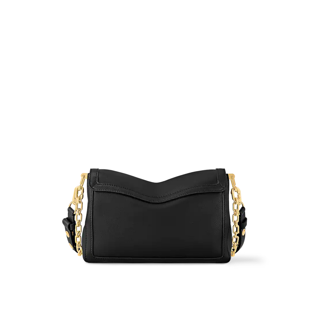 Louis Vuitton Dauphine Soft MM Black Handbag product image 1, provided for visual reference and product detail review