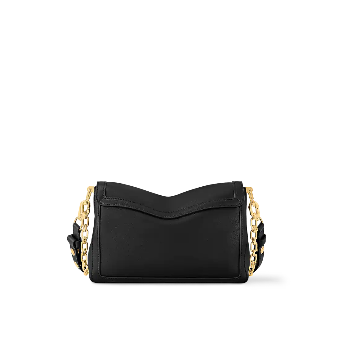 Louis Vuitton Dauphine Soft MM Black Handbag product image 1, provided for visual reference and product detail review