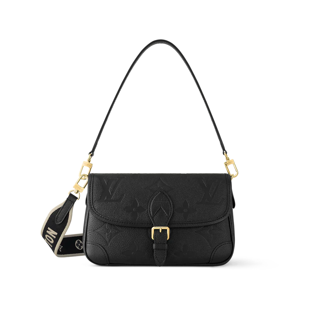 Louis Vuitton Diane Monogram Empreinte Black Satchel Bag product image 1, provided for visual reference and product detail