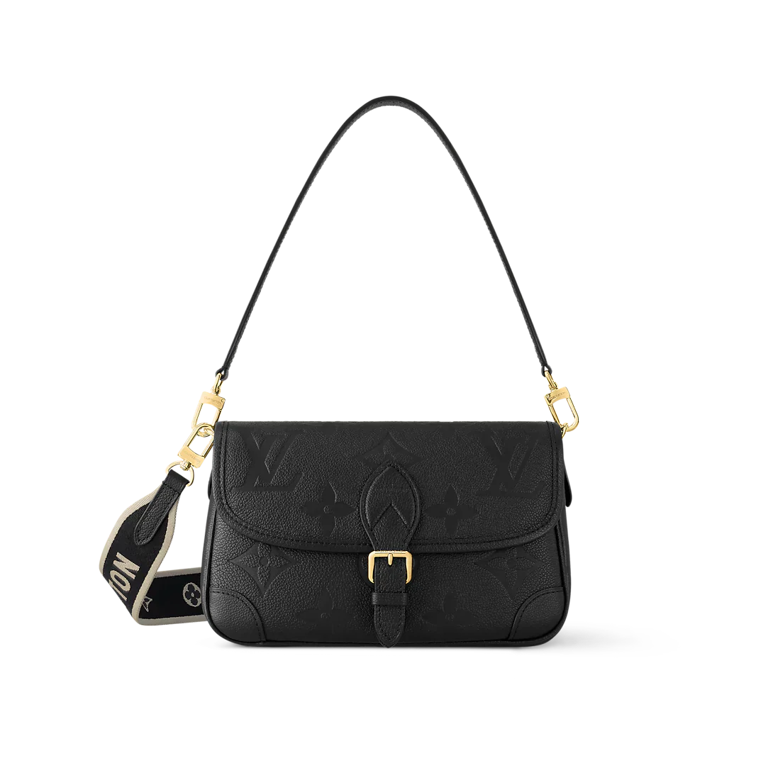 Louis Vuitton Diane Monogram Empreinte Black Satchel Bag product image 1, provided for visual reference and product detail
