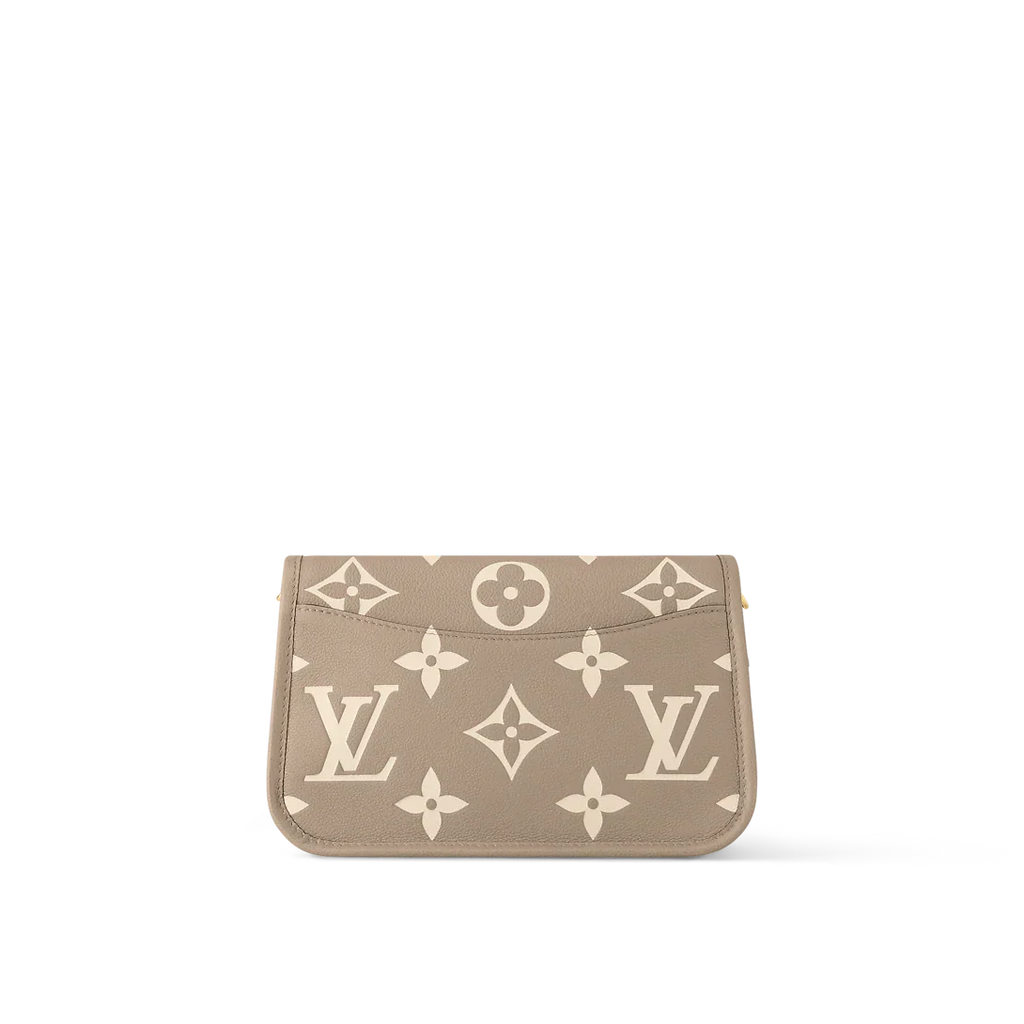 Louis Vuitton Diane Monogram Empreinte Tourterelle Beige Cream Satchel Bag product image 4, provided for visual reference