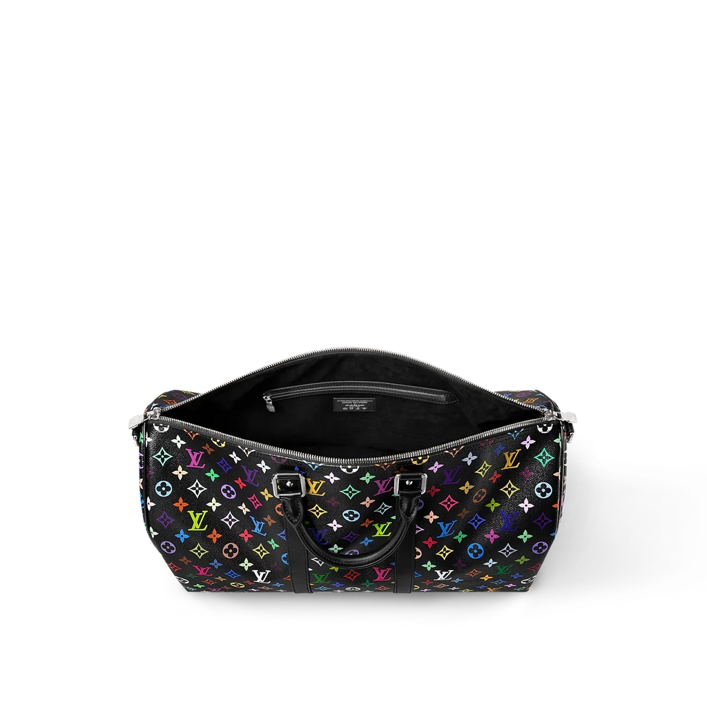 LV x TM Keepall Bandoulière 50 Travel Bag product image 3, provided for visual reference and product detail review