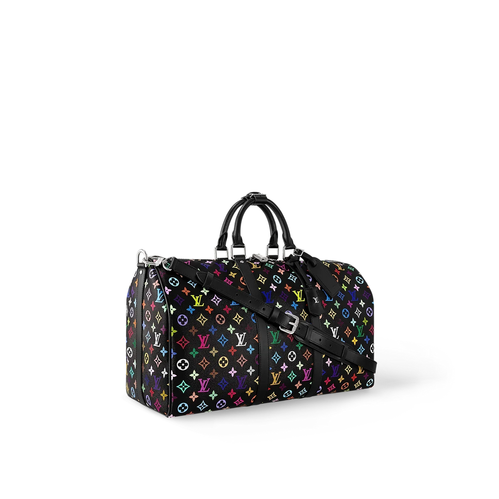 LV x TM Keepall Bandoulière 50 Travel Bag product image 1, provided for visual reference and product detail review