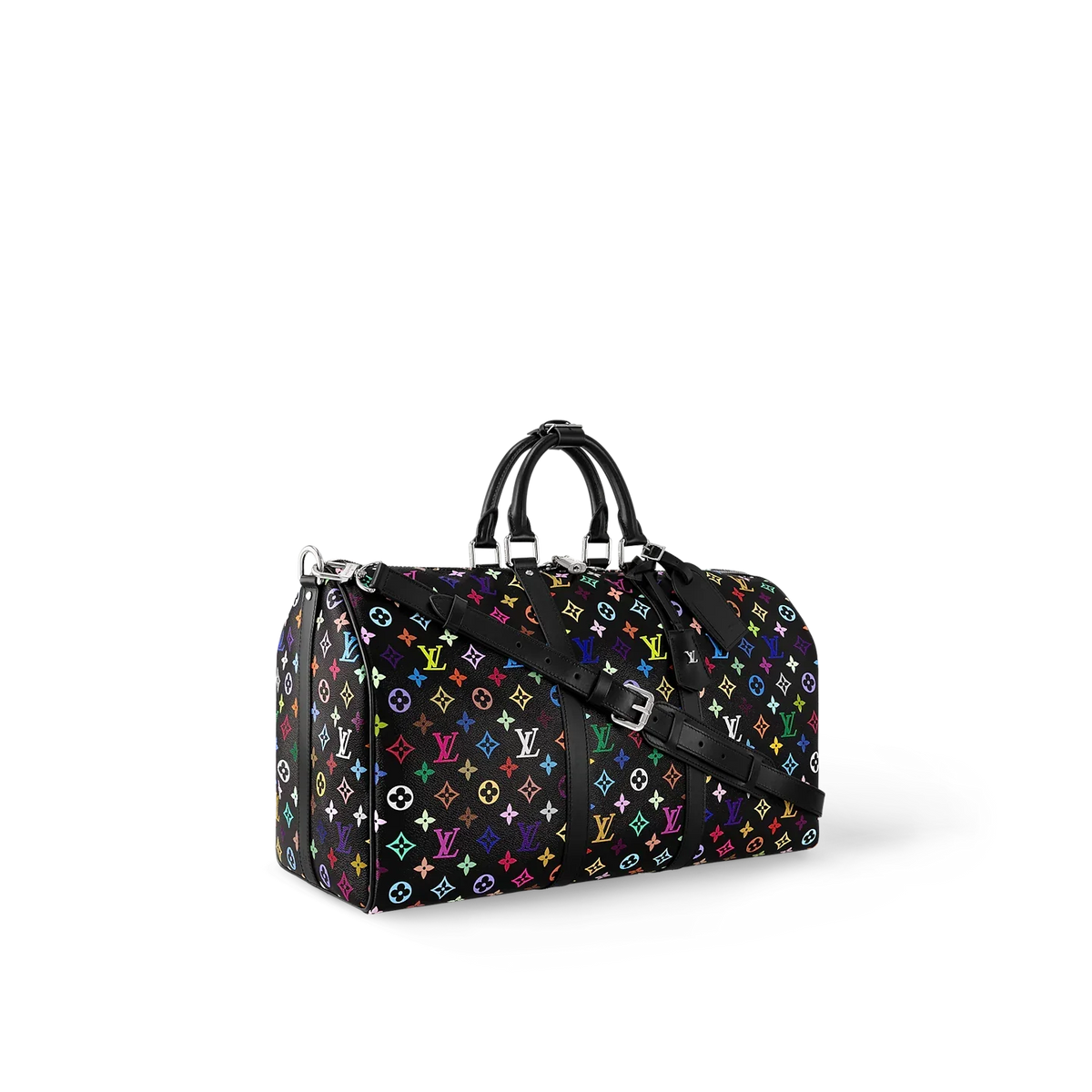 LV x TM Keepall Bandoulière 50 Travel Bag product image 1, provided for visual reference and product detail review