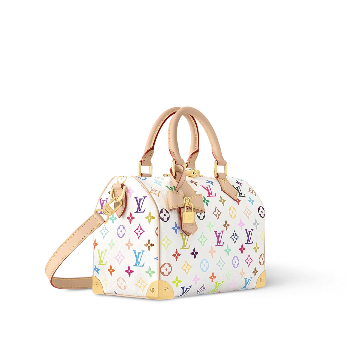 LV x TM Speedy Bandoulière 25 Handbag - Multicolored product image 2, provided for visual reference and product detail review