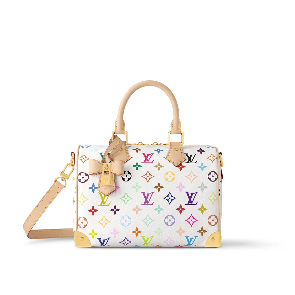 LV x TM Speedy Bandoulière 25 Handbag - Multicolored product image 1, provided for visual reference and product detail review