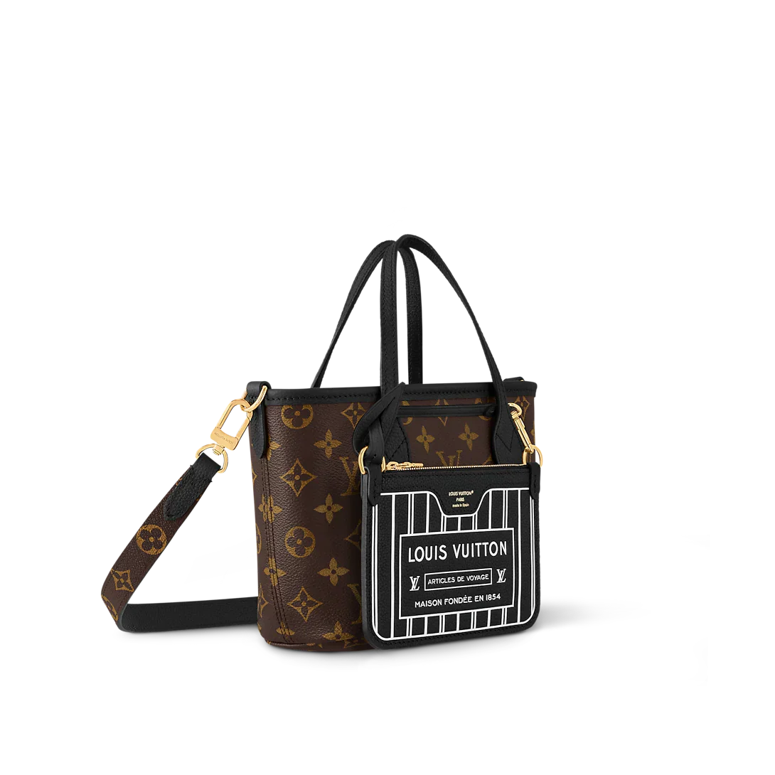 Louis Vuitton Neverfull Bandoulière Inside Out BB Handbag product image 1, provided for visual reference and product detail