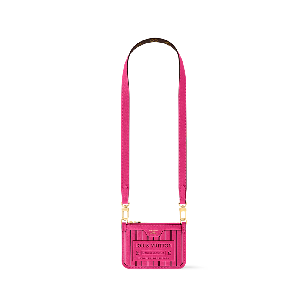 Louis Vuitton Neverfull Bandoulière Inside Out BB Tote Bag - Rose Pondichery / Monogram product image 6, provided for visual