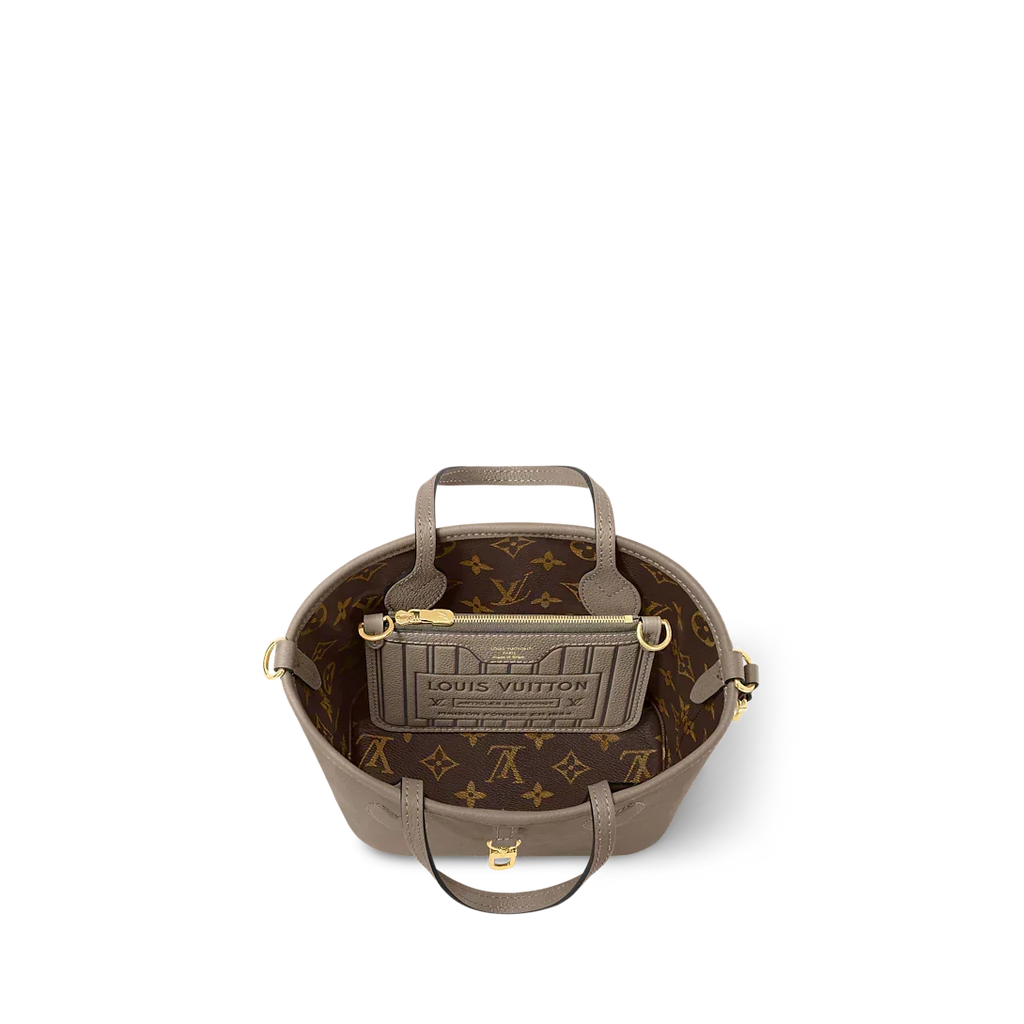 Neverfull Bandoulière Inside Out BB Tote Bag - Dark Fango / Monogram product image 4, provided for visual reference and