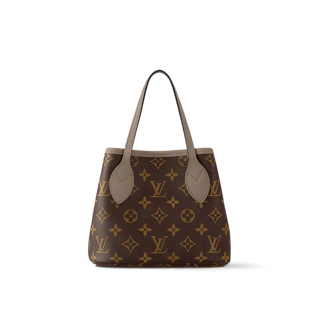 Neverfull Bandoulière Inside Out BB Tote Bag - Dark Fango / Monogram product image 3, provided for visual reference and