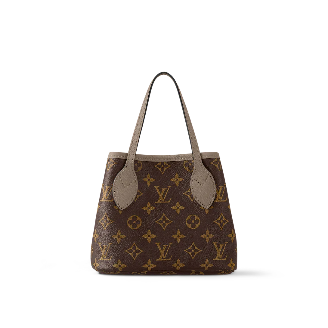Neverfull Bandoulière Inside Out BB Tote Bag - Dark Fango / Monogram product image 3, provided for visual reference and